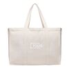 VINGA Hilo AWARE™ recycled canvas maxi tote bag off white | No Branding | not available | not available | not available