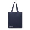 VINGA Hilo AWARE™ recycled canvas tote bag navy | No Branding | not available | not available | not available