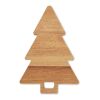 Acacia serving board Xmas tree wood