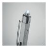Spirit level pen with LED light matt silver | No Branding | not available | not available