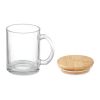 Recycled glass mug 300 ml transparent | No Branding | not available | not available