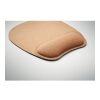 Ergonomic cork mouse mat beige | No Branding | not available | not available
