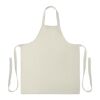 Organic cotton apron 240 gr/m² Off White | No Branding | not available | not available | not available