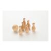 Mini pine wood bowling set wood | No Branding | not available | not available | not available