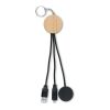 Key ring with 4 in 1 60W cable black | No Branding | not available | not available | not available
