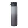 Sports water bottle RPET 1L black | No Branding | not available | not available | not available
