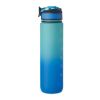Sports water bottle RPET 1L royal blue | No Branding | not available | not available | not available
