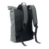 Laptop 15" roll top PU backpack grey | No Branding | not available | not available