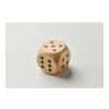 Schima wooden dice 5cm dia wood | No Branding | not available | not available