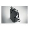 Rolltop laptop rucksack 600D grey | No Branding | not available | not available | not available