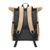Rolltop laptop rucksack 600D khaki | No Branding | not available | not available | not available