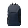15" soft PU laptop backpack navy blue | No Branding | not available | not available