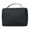 Cosmetic hanging bag in PU black | No Branding | not available | not available