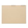 Desk calendar with memo pad beige | No Branding | not available | not available | not available