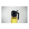 Glass oil dispenser & sprayer black | No Branding | not available | not available