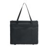 Foldable RPET organizer bag black