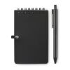 Water repellent notepad black | No Branding | not available | not available | not available