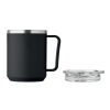 Double wall mug 400ml black | No Branding | not available | not available