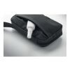 Toiletry bag 600D RPET black | No Branding | not available | not available | not available