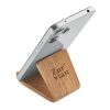 Walnut wood phone stand wood