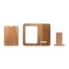 Acacia frame & charger 15W wood