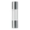 2-in-1 salt and pepper mill silver