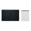 A4 portfolio with notepad black