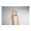 Jute wine bag for one bottle beige | No Branding | not available | not available | not available