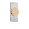Bamboo wireless charging pad 10W wood | No Branding | not available | not available | not available