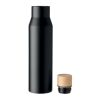 Leak proof double wall flask 500 ml black | No Branding | not available | not available | not available