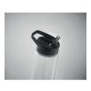 Sports RPET bottle with flip lid 650ml black | No Branding | not available | not available | not available