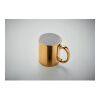 Ceramic mug metallic 300 ml gold | No Branding | not available | not available