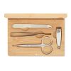 Manicure nail tool set wood | No Branding | not available | not available | not available