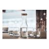 Recycled glass carafe 1L transparent | No Branding | not available | not available