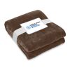 RPET fleece blanket 280 gr/m² Chocolate | No Branding | not available | not available | not available
