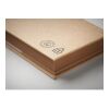 Recycled memo pad set beige | No Branding | not available | not available | not available