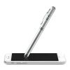 Laser pointer touch pen matt silver | No Branding | not available | not available | not available