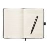 A5 notebook with pen 72 lined black | No Branding | not available | not available