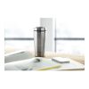 Double wall travel cup 400ml matt silver | No Branding | not available | not available | not available