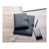 A4 folder with wireless charger 5W black | No Branding | not available | not available | not available