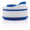 Foldable silicone cup blue | No Branding | not available | not available