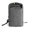 Urban anti-theft cut-proof backpack grey-black | No Branding | not available | not available