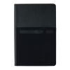 A5 Deluxe notebook with smart pockets black | No Branding | not available | not available