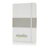 Deluxe hardcover A5 notebook White | No Branding | not available | not available