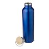 Stainless steel double walled bottle Damien silver | No Branding | not available | not available