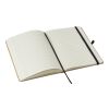 Recycled leather notebook (A5) Gianna brown | No Branding | not available | not available