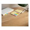 Cardboard holder with sticky notes Duke blue | No Branding | not available | not available