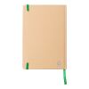 Recycled paper notebook (A5) Gianni white | No Branding | not available | not available