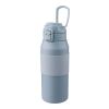 Stainless steel dubble-walled drinking bottle 800 ml Katie blue | No Branding | not available | not available