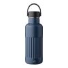 Recycled stainless steel double-walled drinking bottle (500 ml) Lior grey | No Branding | not available | not available